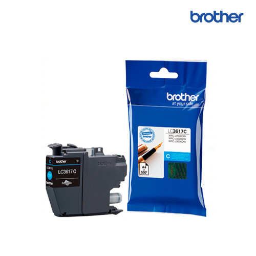 ตลับหมึกอิงค์เจ็ท Brother Original Ink Cartridge LC-3617 Cyan, LC3617